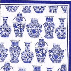 Serwetka do decoupage -1839- wazony, ceramika